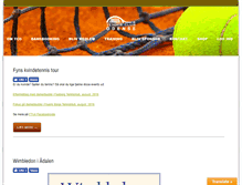 Tablet Screenshot of manager.tennisclubodense.dk